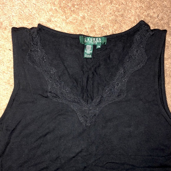 Lace trim tank top Ralph Lauren - Picture 2 of 2